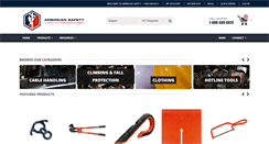 Desktop Screenshot of americansafety.com